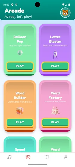 Arcade - Fun learning games