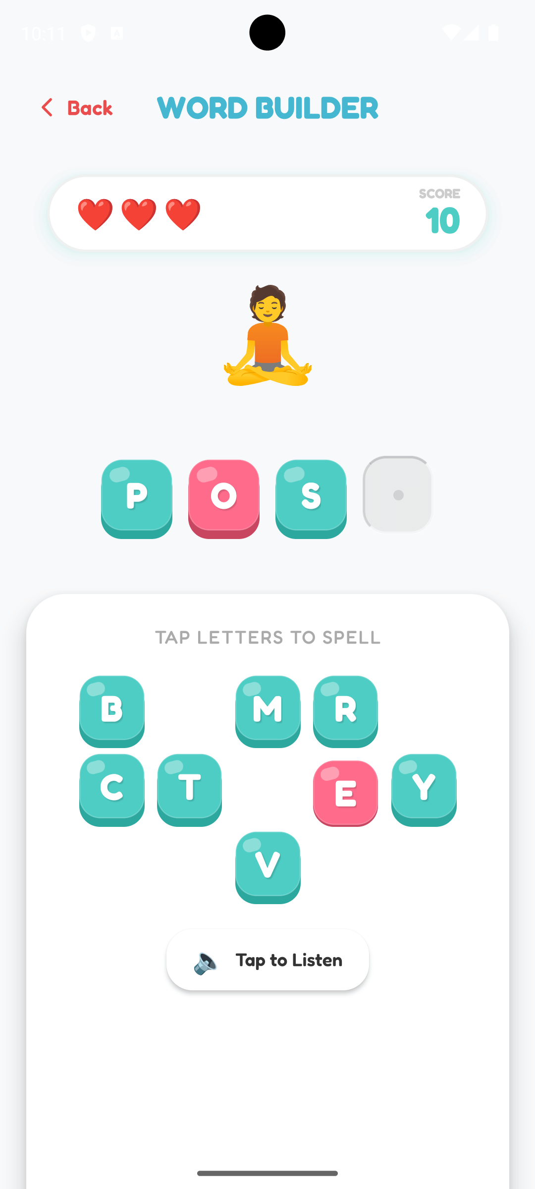 Word Builder - Spelling game