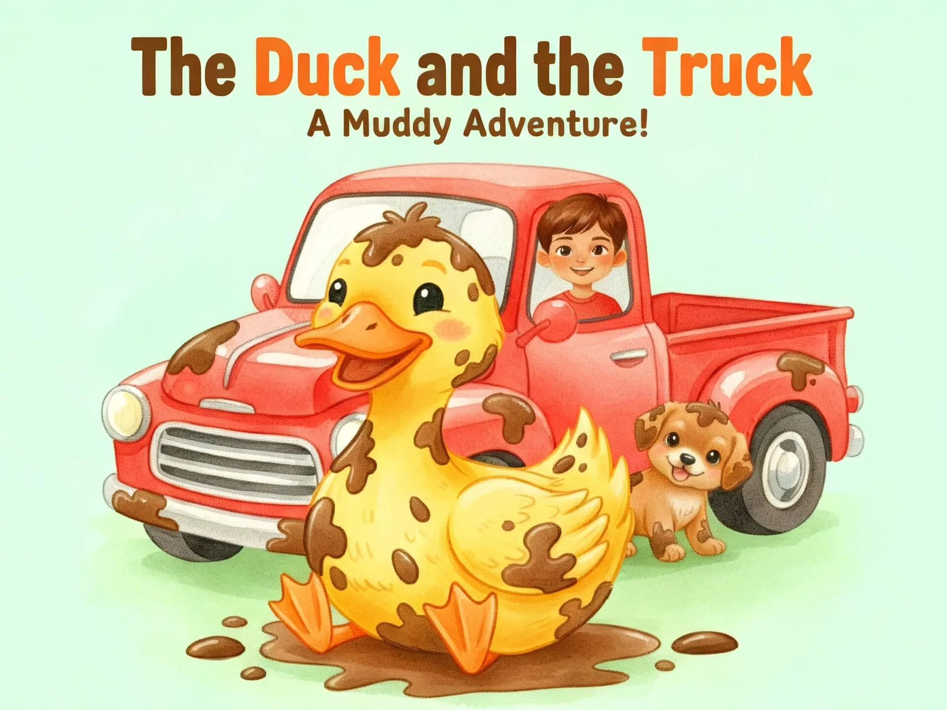 Duck and Truck - Short U Phonics