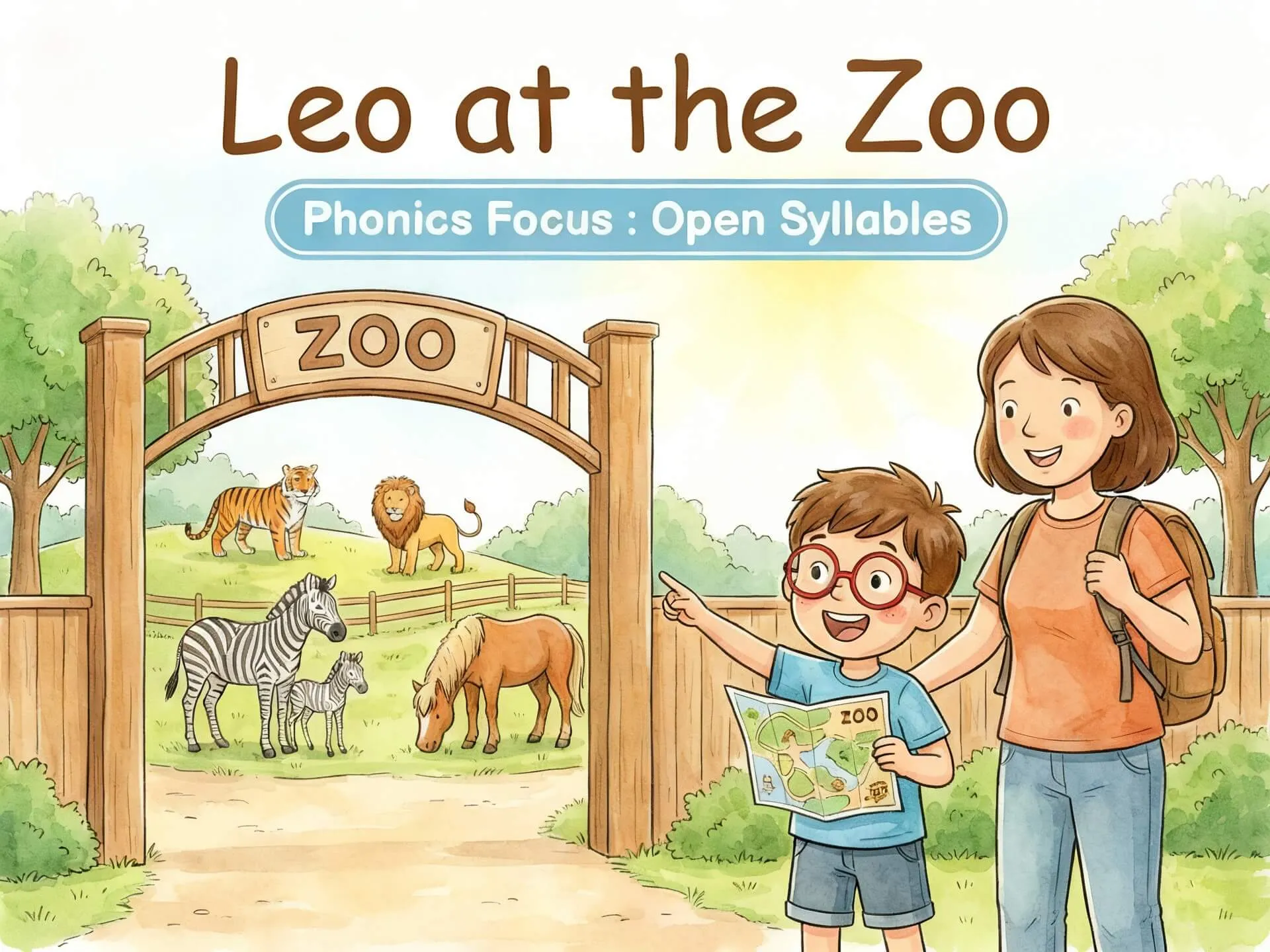 Leo at the Zoo