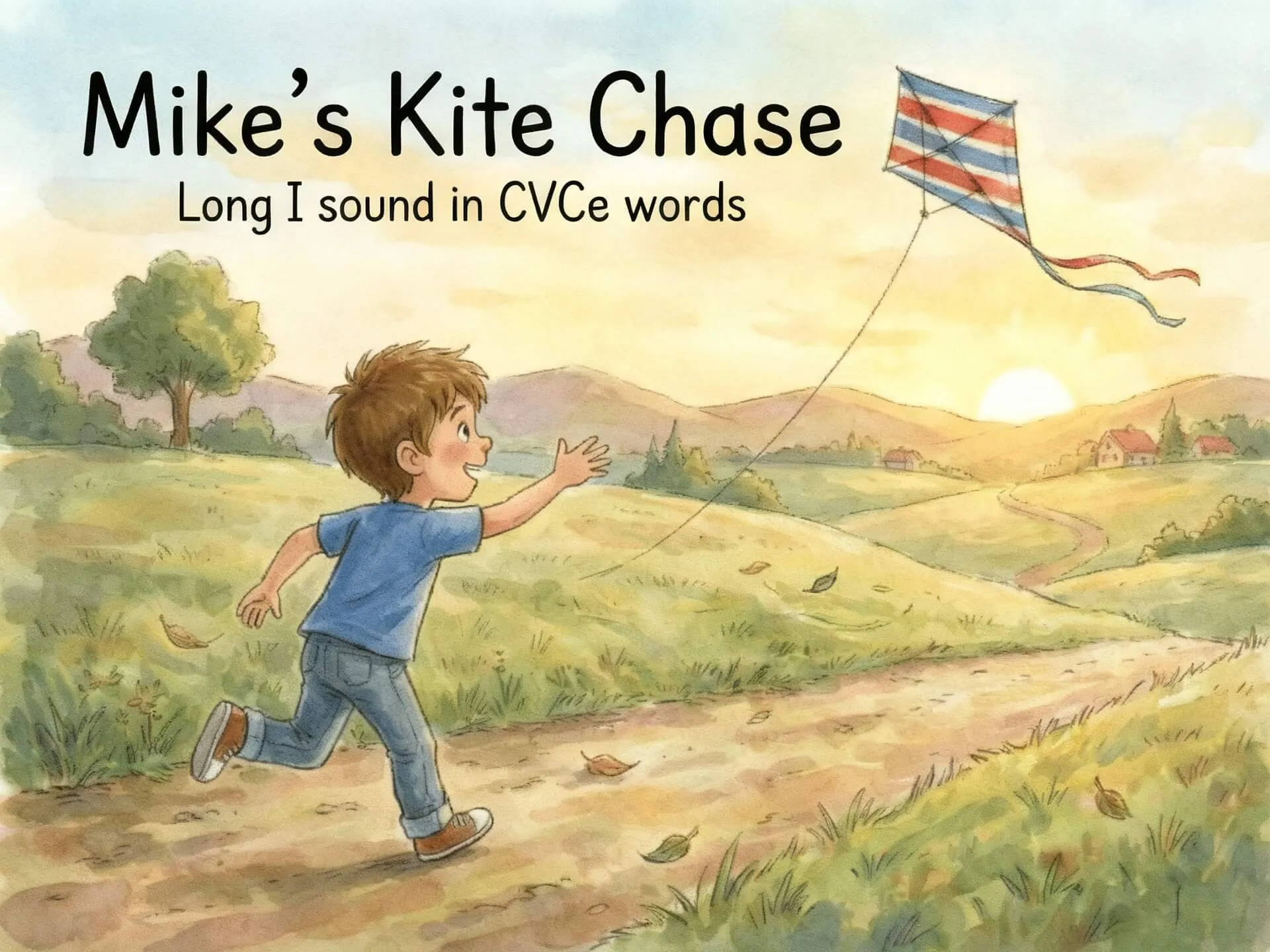Mike's Kite Chase - Long I