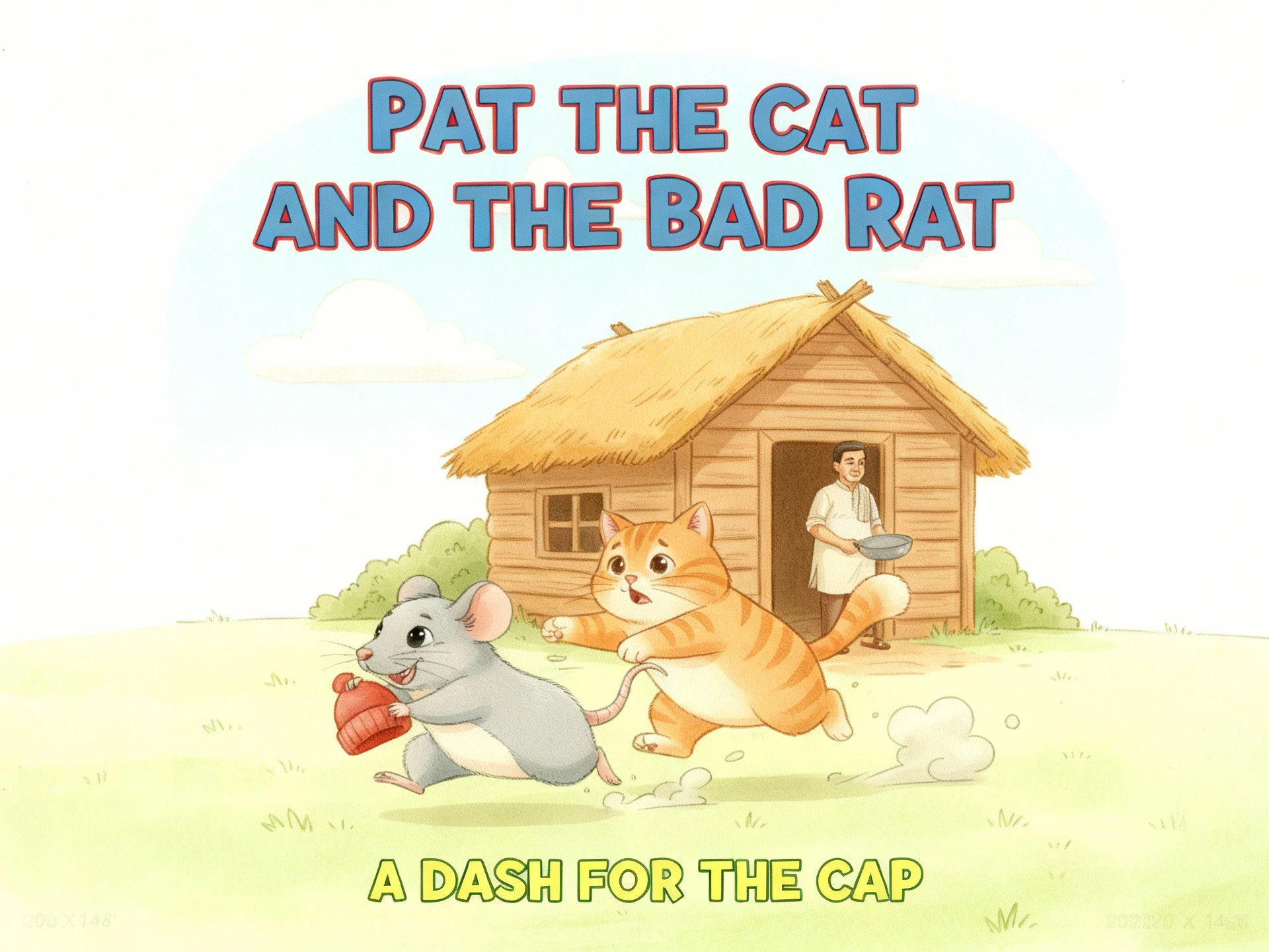 Pat the Cat - CVC Reading Book